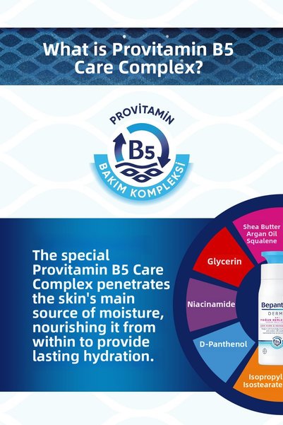 Bepanthol Derma Intensive Moisturizing Lotion 400 ml Dry, Sensitive Skin, Daily Intensive Moisturizer