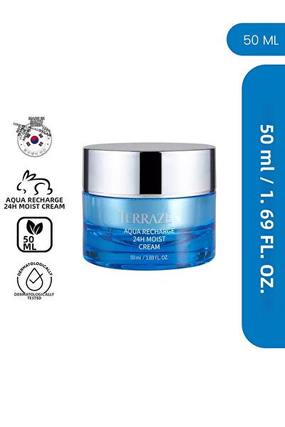 Terrazen , Aqua Recharge, 24-hour moisturizing, Water Cream, Face, 50 ml