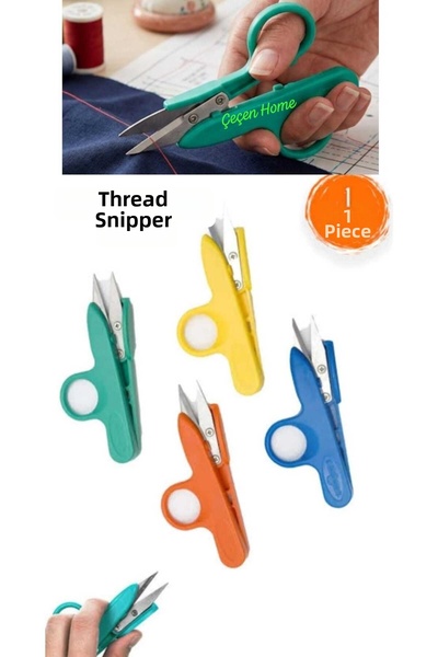ÇEÇEN HOME (1 τεμάχιο) Ψαλίδι καθαρισμού κλωστών, Πλαστικό ψαλίδι ραπτικής, Ψ...