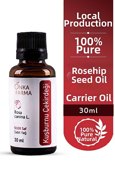 OnkaFarma Onka Farma 100% Pure Rosehip Seed Oil Cold Pressed 30 ml