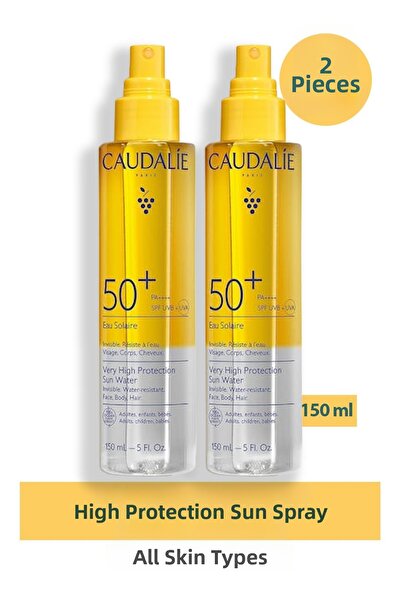 Caudalie Vinosun Protect Very High Protection Sun Water Spf50+ 150 ml 2 Pieces