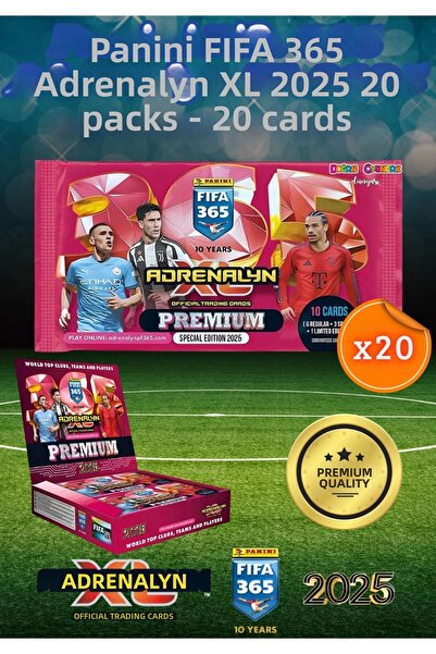 Doğan Oyuncak Dünyası بطاقة ألعاب Panini Premium FIFA 365 Adrenalyn XL 2025 -...