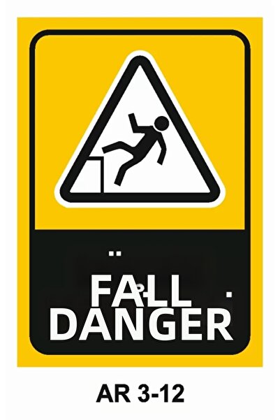 Outdoor One Work Safety Warning Sign 1 Piece Pvc 21 X 29cm