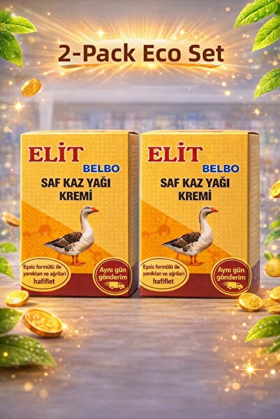 Diyet AVM كريم زيت الغنم النقي من ELİT BELBO - عبوة صديقة للبيئة من قطعتين