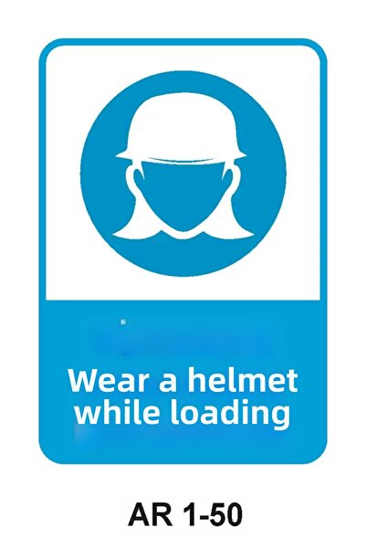 Outdoor One Work Safety Warning Sign 1 Piece Pvc 21 X 29cm