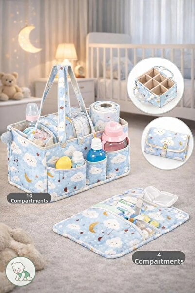 MorOropa Ultra Luxury Mother Baby Care Bag Organizer I Portable Care Bag Set ...