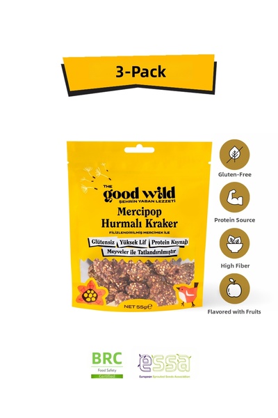 THE GOOD WİLD Mercipop Date Cracker |   Gluten-Free Snack |   No Added Sugar ...