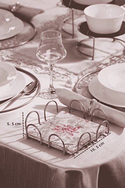 Edora Home Ματ χρυσό 18 εκ. Θήκη χαρτοπετσέτας Μεγάλου μεγέθους Βάση χαρτοπετ...