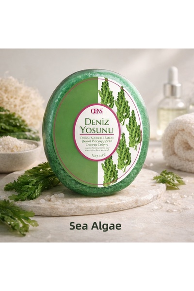 OENS COSMETİC Sea Moss Sponge Soap