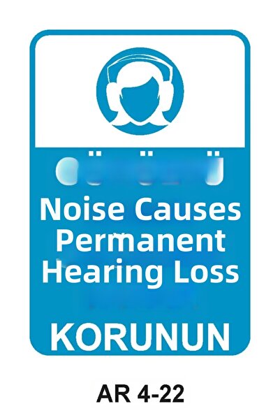 Outdoor One Noise Makes Permanent Deafness Protect Women Figure Work Safety W...