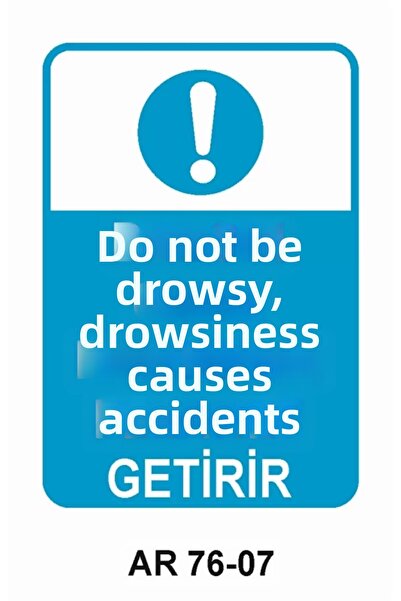 Outdoor One Work Safety Warning Sign 1 Piece Pvc 21 X 29cm