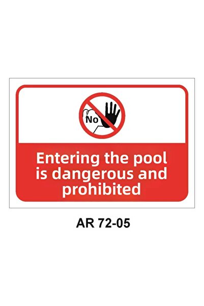 Outdoor One Work Safety Warning Sign 1 Piece Pvc 21 X 29cm