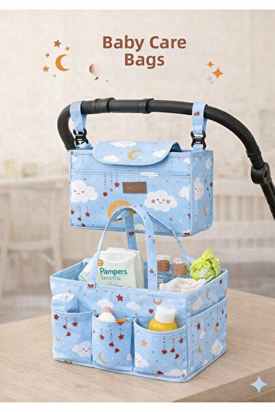 MorOflan Lux Premium Baby Stroller Organizer Bag I Baby Care Bag Si