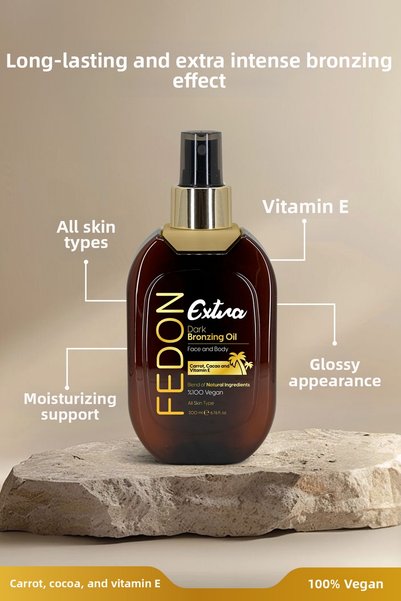 fedon Extra Bronzing + Bronzing Sun Oil Sun Oil + Spf 50 Sunscreen 200ml Advantage Package