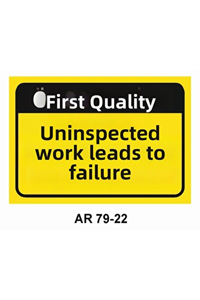 Outdoor One Work Safety Warning Sign 1 Piece Pvc 21 X 29cm