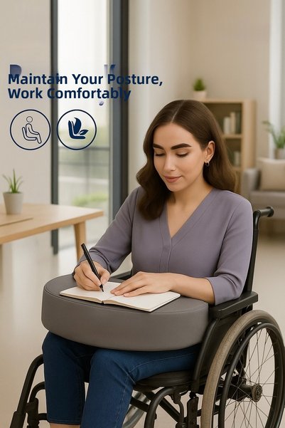 VISCORA Unobstructed Life Multi-Purpose Support Cushion – Comfort for Work, Reading, and Daily Activities