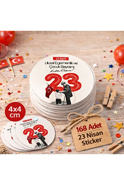 cyatelier مجموعة ملصقات 23 أبريل، ملصق هدية للمعلم في المناسبات المدرسية للأطفال