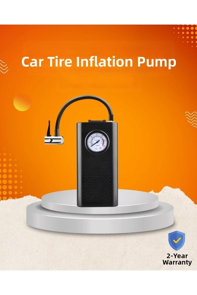 NW NessiWorld Portable Electric Auto Motorcycle Bicycle Tire Inflator Pump