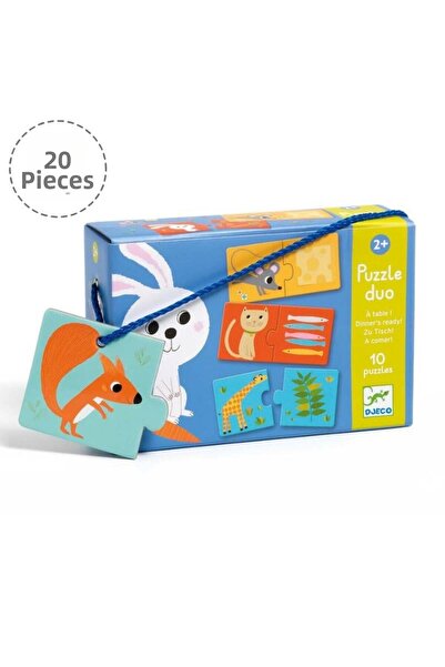 djeco Duo Puzzle - Duo Dinner