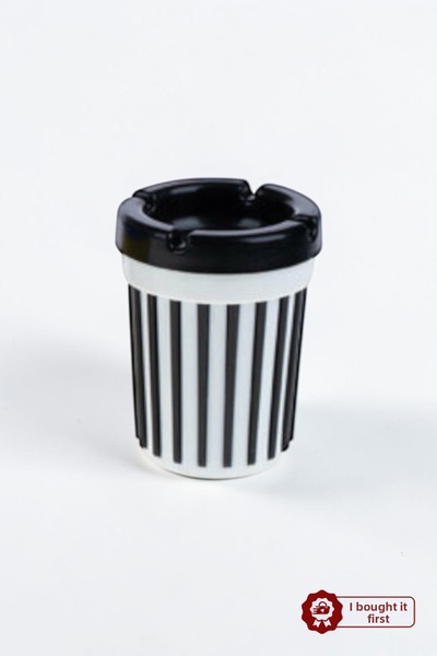 İlkbenaldim Σταχτοδοχείο για θαυμαστές - Συμβατό με θήκη ποτηριού στο αυτοκίν...