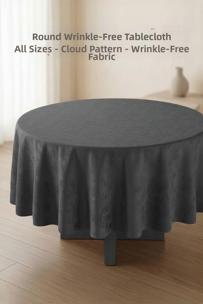 atak by atak home collection Στρογγυλό τραπεζομάντιλο χωρίς ραφές, ανθεκτικό ...