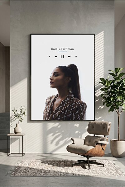 postercraft Αφίσα Ξύλινης Πίνακας Αριάνα Γκράντε: Ο Θεός είναι Γυναίκα (Χωρίς...