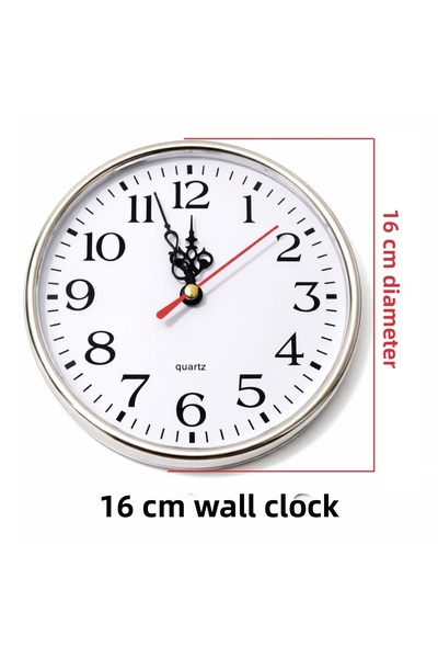 EXİZ TİCARET 16 cm Plug-In Wall Clock