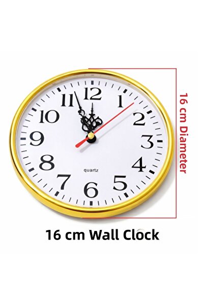 EXİZ TİCARET Ρολόι τοίχου 16 εκ.