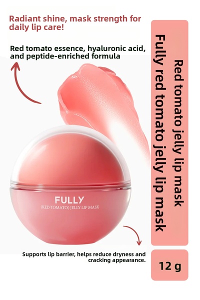 FULLY Red Tomato Jelly Lip Mask - Red Tomato Gel Lip Mask
