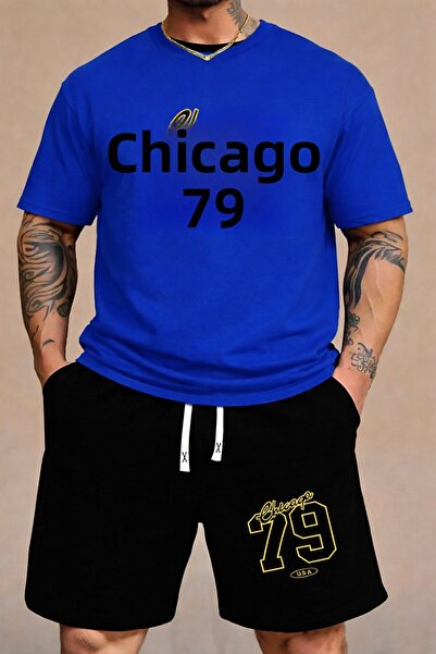 DAXİS Sportwear Company Ανδρικό σετ 2 τεμαχίων: Σορτς και μπλουζάκι