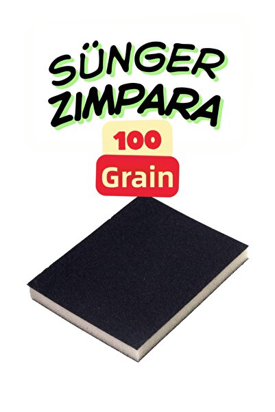 KAYRA LEATHER CRAFT إسفنجة صنفرة مرنة بدرجة خشونة 100، مقاس 9.5 × 12.5 سم، كت...