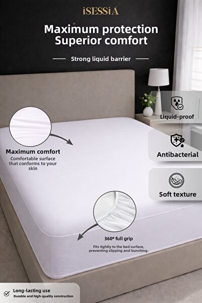Isessia Αδιάβροχο προστατευτικό στρώματος Aquasoft με εφαρμοστό κάλυμμα |   Π...
