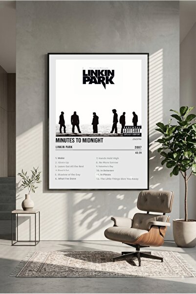 postercraft Linkin Park Minutes to Midnight Album Design Album Poster modern ...