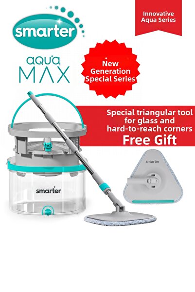 SMARTER Aqua Max Special Series Clean & Dirty Water Separation Double Bucket ...