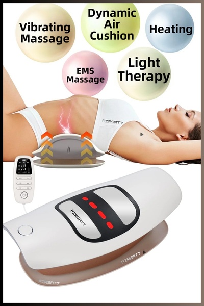 Fırsat7 Electric Massager Back Ems Massage 3 Modes Heated,Vibrating Airbag Ma...