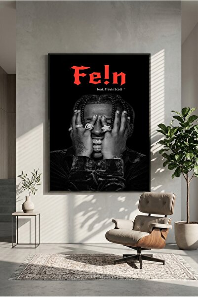 postercraft Travis Scott Fein Poster Modern Panou Tablou