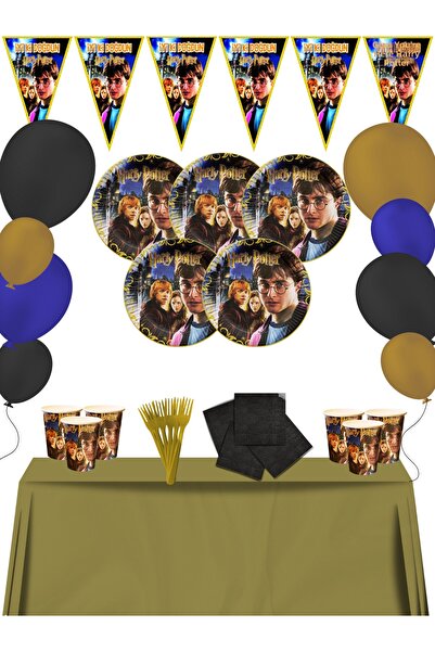Harry Potter Σετ στολιδιών για πάρτι γενεθλίων Hogwarts για 16 άτομα