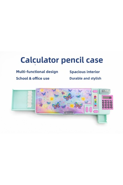 Fidanx Πολυλειτουργική θήκη για στυλό με αριθμομηχανή και οργανωτή