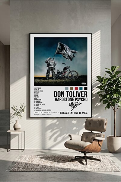 postercraft Poster de pictură pe lemn Don Toliver Hardstone Psycho (fără ramă)