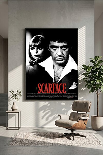 postercraft Poster Scarface modern, imprimat pe panou