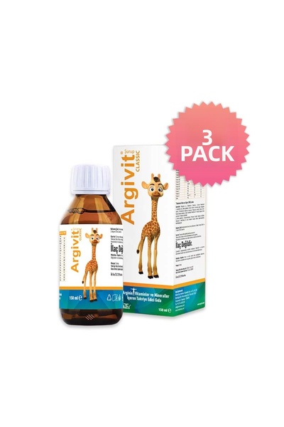 Argivit شراب كلاسيك 150 مل 3 قطع