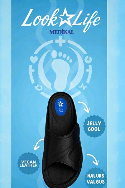 Look Life Women's Daily, Comfortable, Jelly Cool Technology Halluks Valgus Sl...