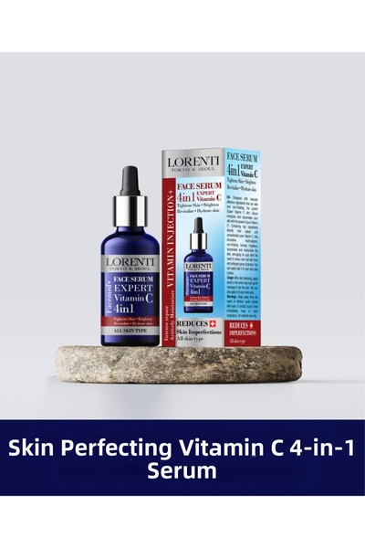 LORENTİ Vitamin C Brightening, Nourishing, Renewing Face Serum 4 in 1 50 ml