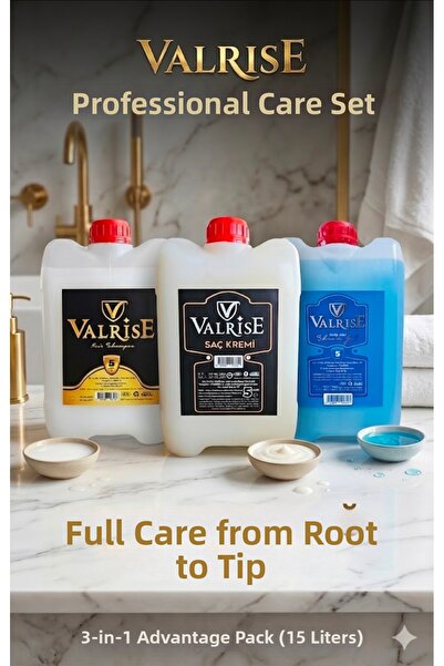 valrise Shampoo, Conditioner and Shower Gel 15 Lt