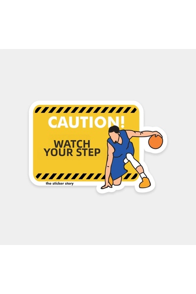 The Sticker Story. ملصق ساعة ستيف لكرة السلة