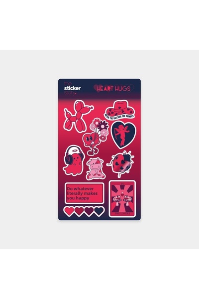 The Sticker Story. سلسلة ملصقات هارت هاجز