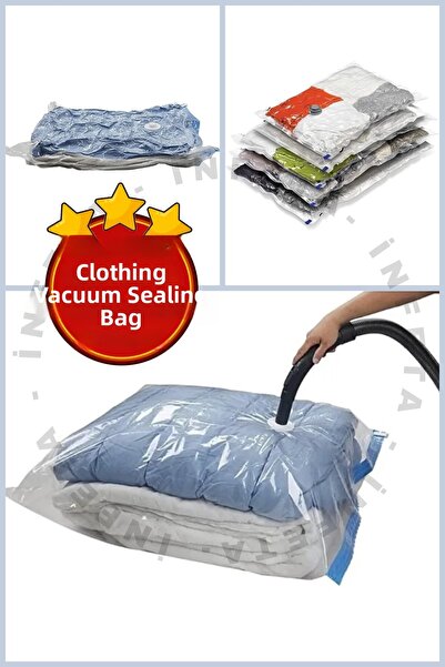 İnfeta 73x130 cm Sac de depozitare sub vid pentru pilote, haine, valize, dula...