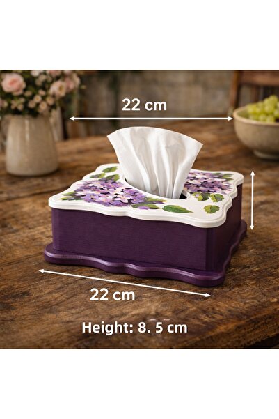 ASLI Hand Painted Wooden Napkin Holder