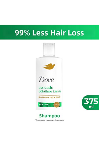 Dove Avocado Anti-Hair Loss Shampoo 375 ml