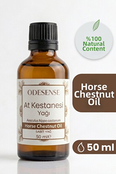 ODESENSE Horse Chestnut Oil 50 ml Cold Pressed 100% Natural and Pure Skin and...